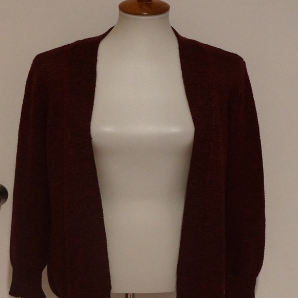 Forever 21 Open‎ Front Knit Stitch Cardigan - Size L. - Picture 1 of 10
